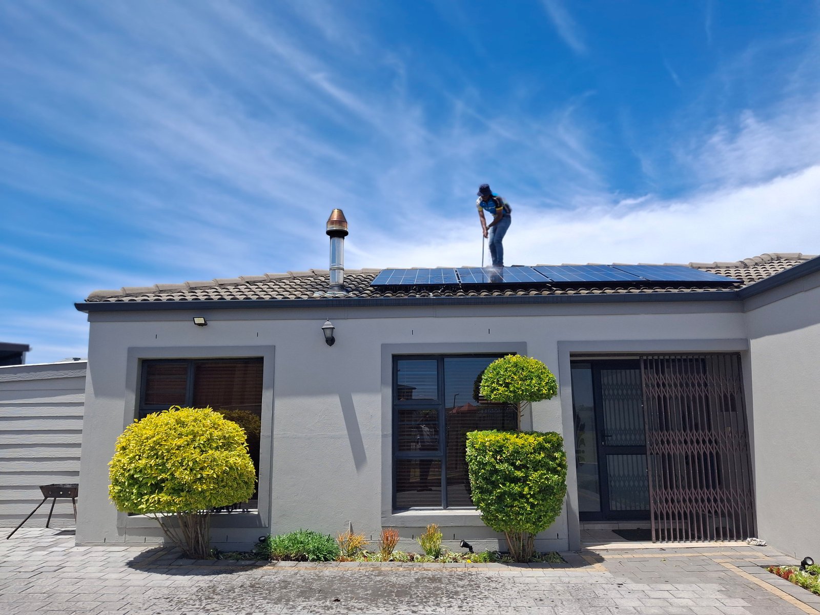 Gutter and Solar Panel Cleaning